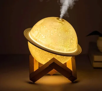 AWLYLNLL Humidifier, 2 in 1 Moon Night Light