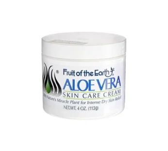 Fruit of the Earth Aloe Vera Skin Care Cream, 4 Oz.