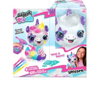 Style 4 Ever Airbrush Plush Unicorn Kit in 5 Panel Box