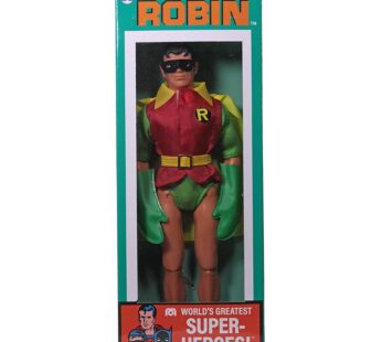 Mego Action Figure 8 Inch DC Robin Classic 50th Anniversary